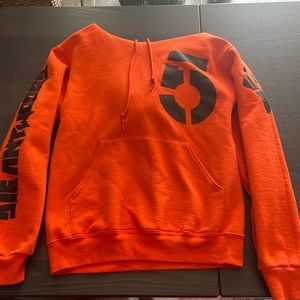 Orange hoodie